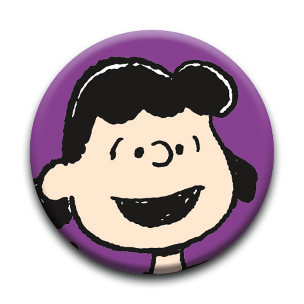 PEANUTS スヌーピー (コミック誕生 75周年 ) - LUCY FACE / バッジ - PGS